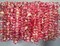 24Counts Thickened Hawaiian Leis Bulk, Tropical Flower Necklace Pink Leis for Luau Party, Hawaii Floral Garland Hula Dance Party Costume Graduation Lei Birthday Beach Wedding Favors